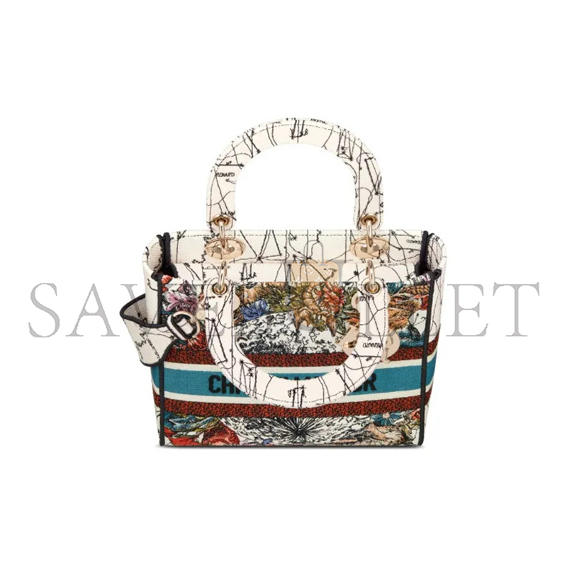 DIOR MEDIUM LADY D-LITE BAG M0565ORHP-M941 (24*20*11cm) 